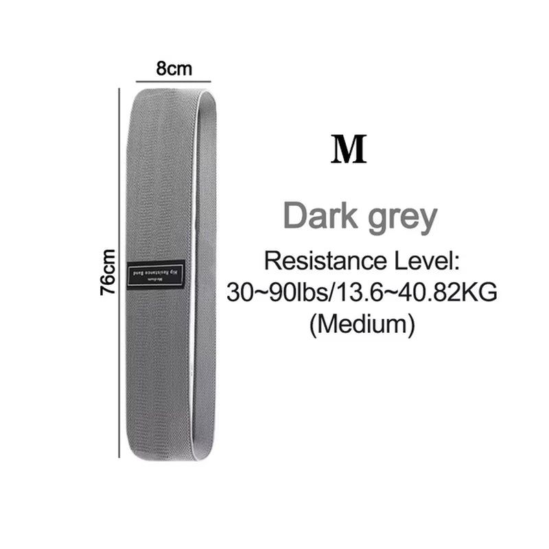 1 Piece of Elastic Rubber Band Fitness Yoga Resistance Band Suit Hip Expander Sports Gym Fitness Equipment Ladies Home Workout